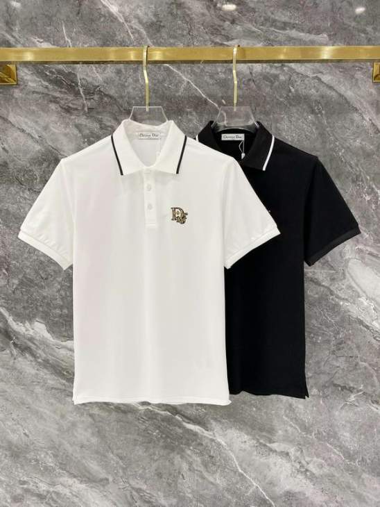 Picture of Dior Polo Shirts Short _SKUDiorM-3XLomtr46228471